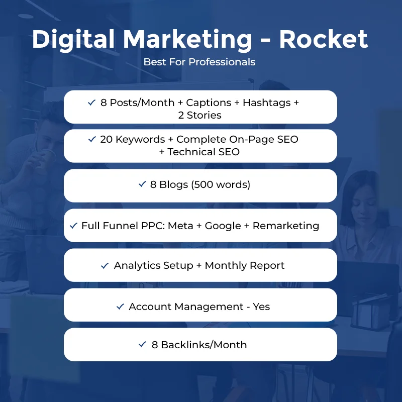 Digital Marketing Rocket Monthly Package - Image 2